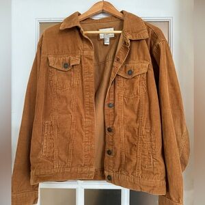 Corduroy Jacket - Camel (Size L)